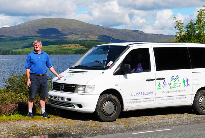 Galloway Holidays Minibus